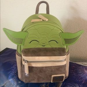 NWT Disney Yoda Loungefly backpack star wars